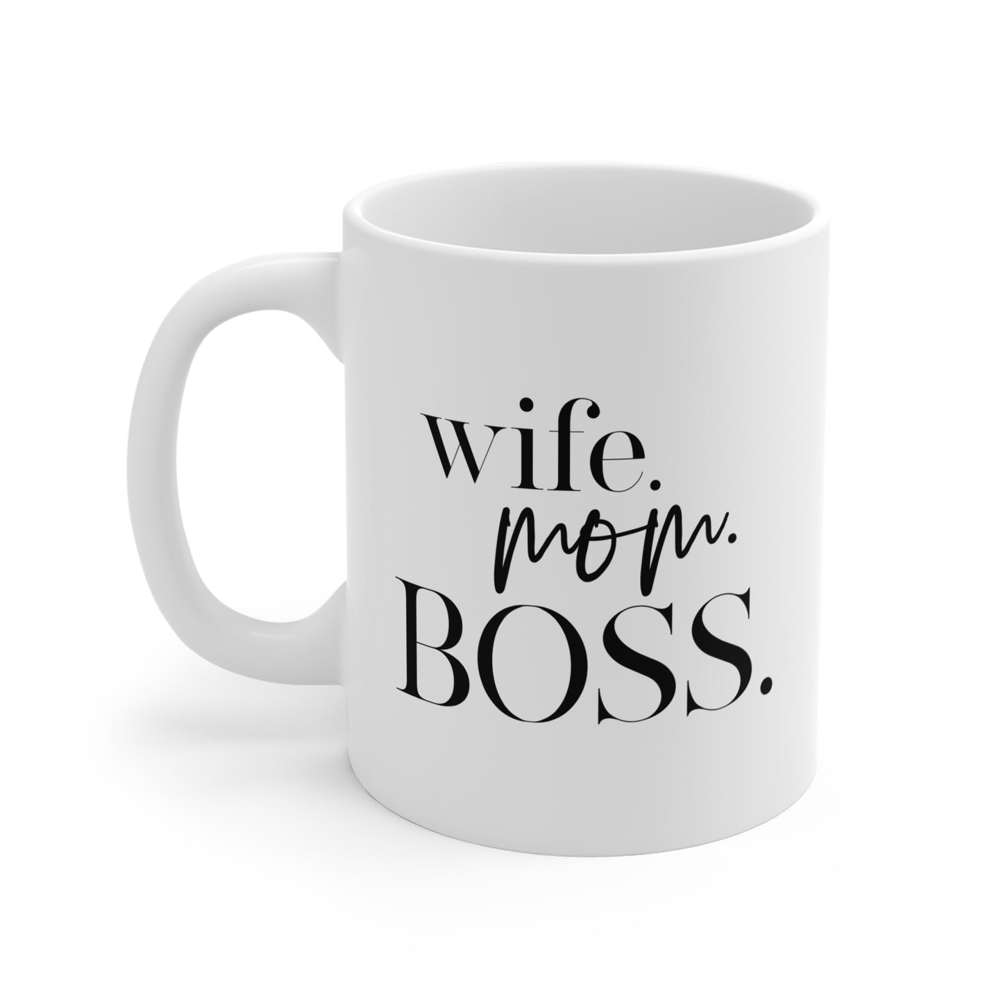 SIRELI Collection Wife Mom Boss Mug