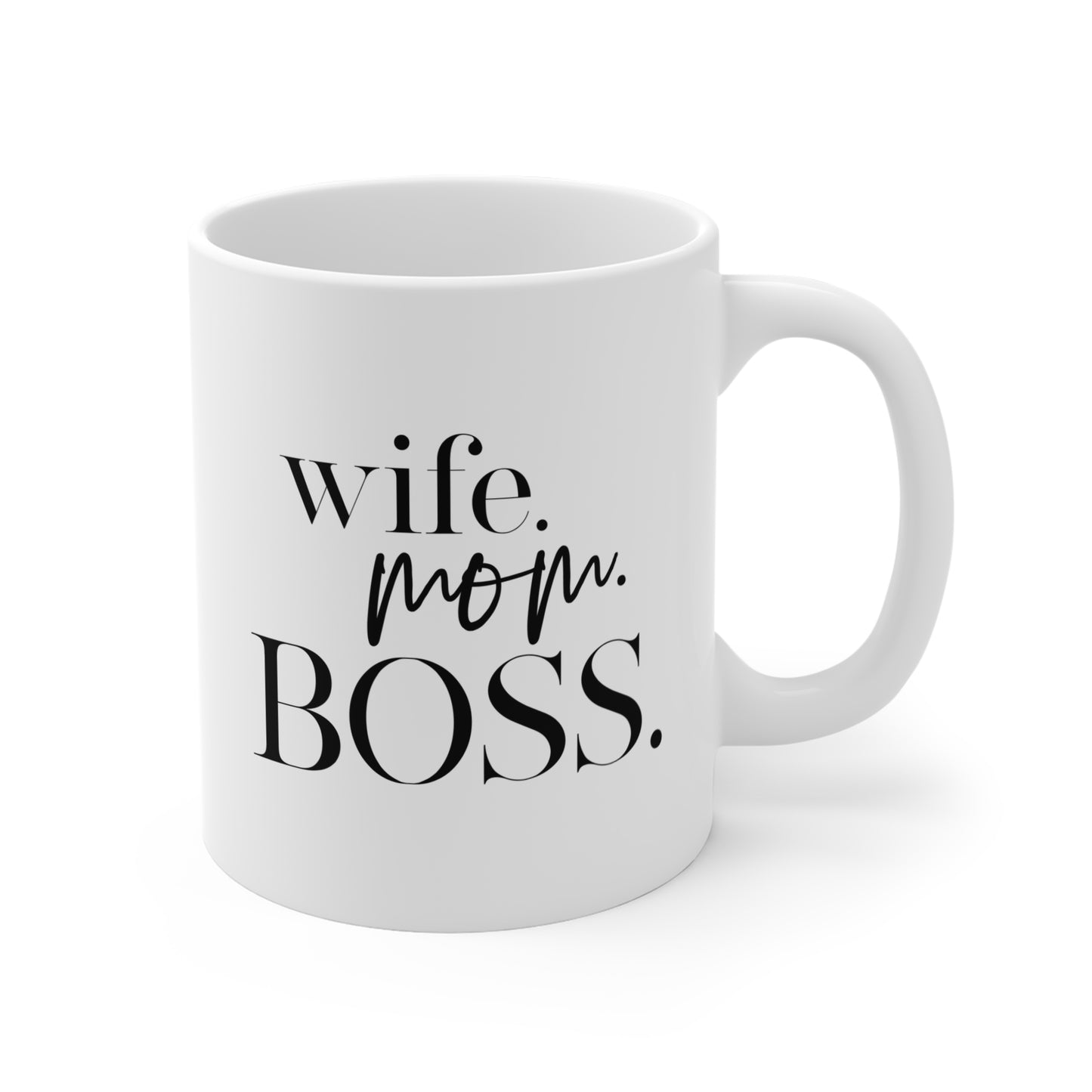 SIRELI Collection Wife Mom Boss Mug