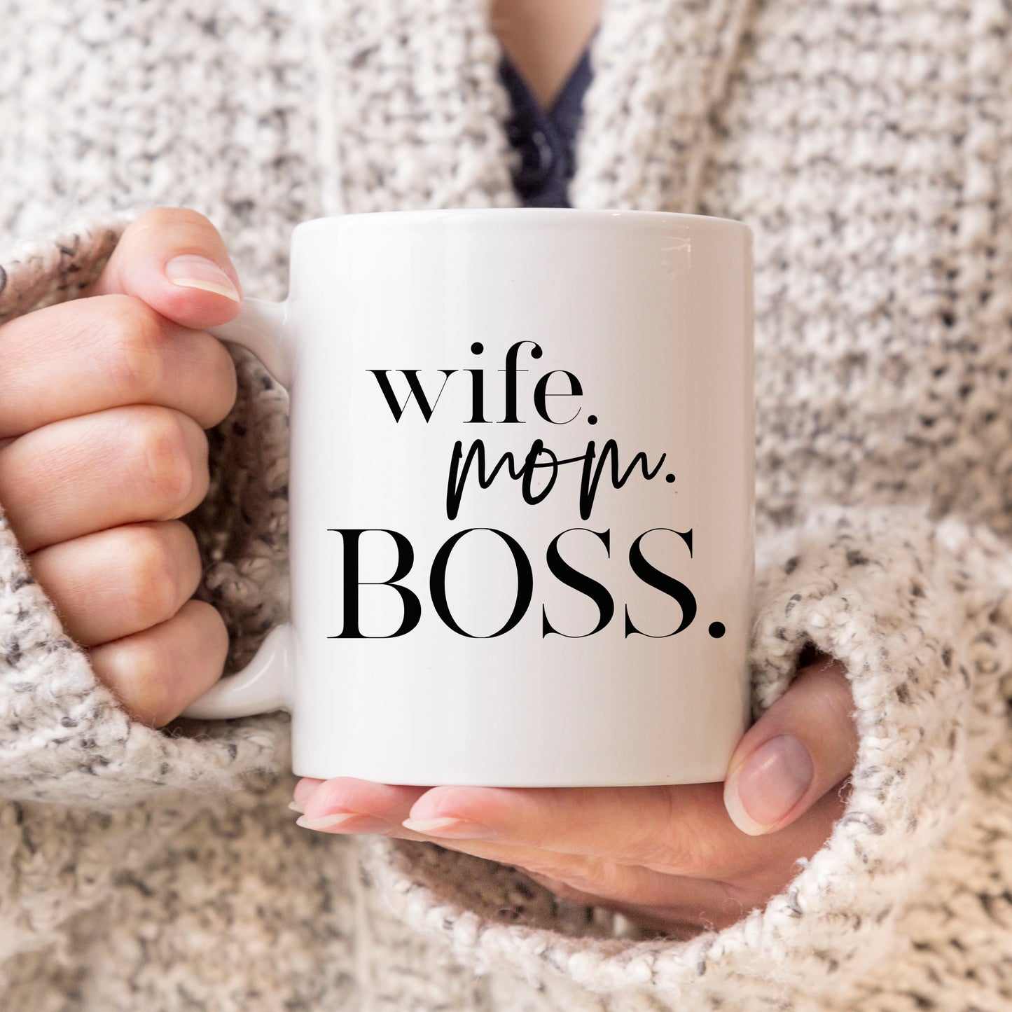 SIRELI Collection Wife Mom Boss Mug