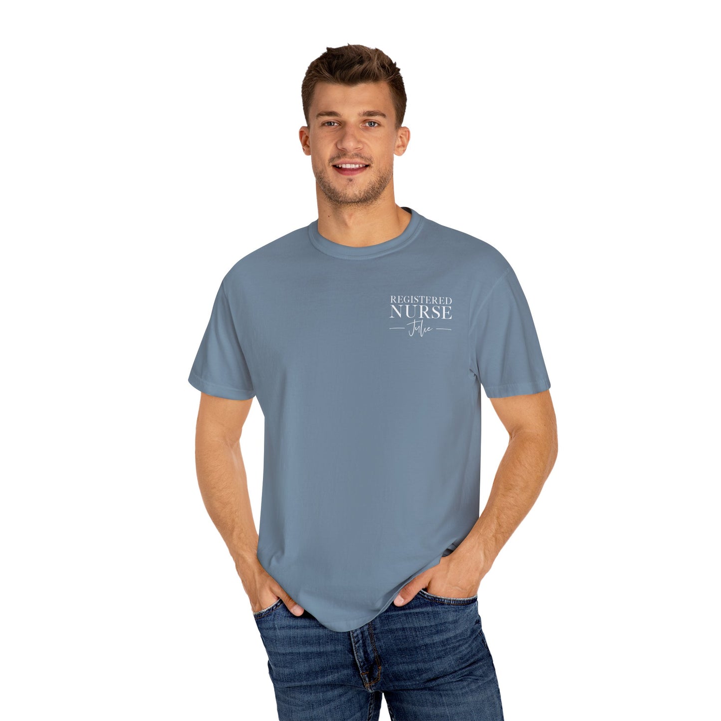 Comfort Colors ® Custom Nurse Shirt, Graduation Gift For Nurse Gifts, Personalized RN Shirt, Nursing Student Tee, Oncology, NICU, PICU, Surgical, Pediatric, Emergency Room, Labor & Delivery, Nurse Gift