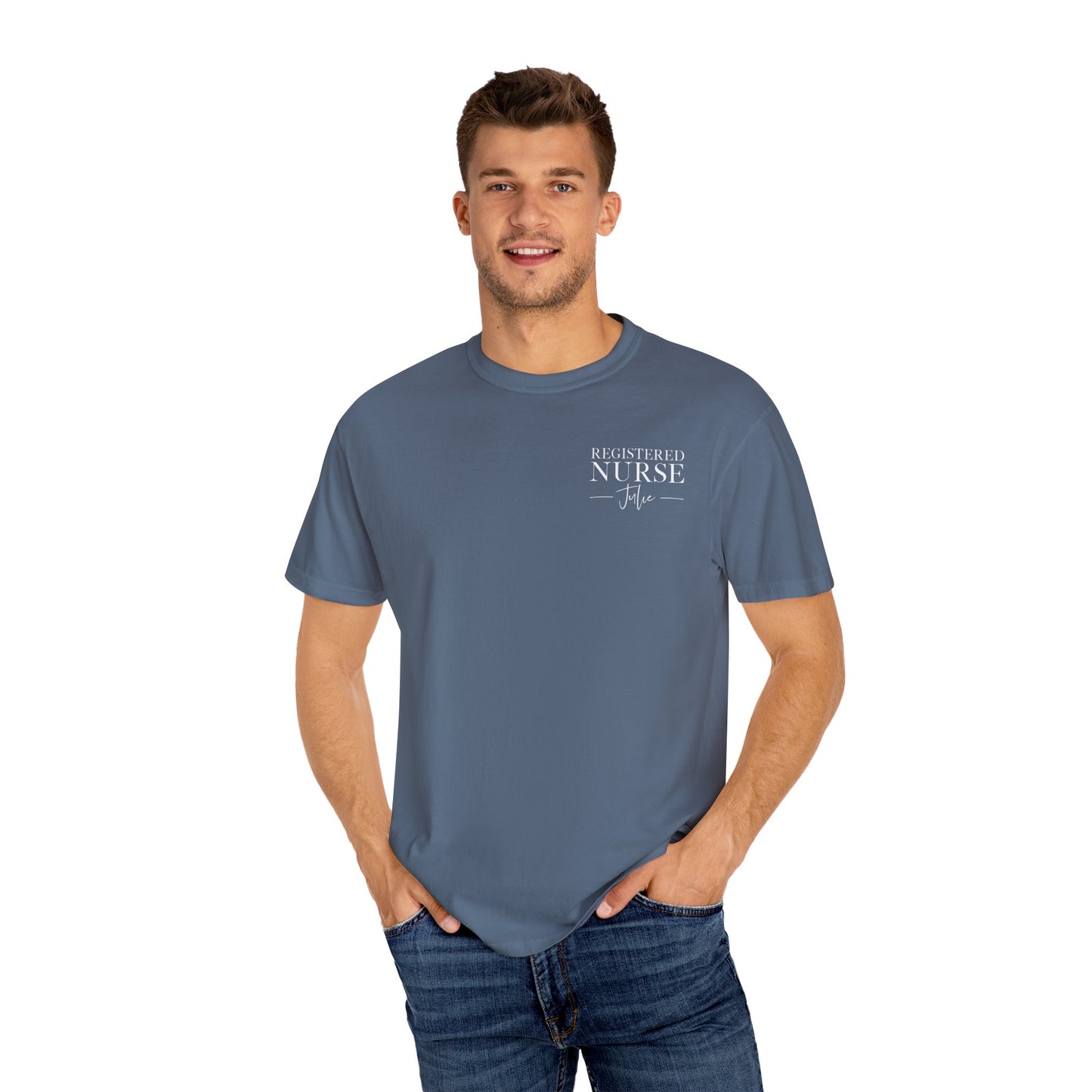 Comfort Colors ® Custom Nurse Shirt, Graduation Gift For Nurse Gifts, Personalized RN Shirt, Nursing Student Tee, Oncology, NICU, PICU, Surgical, Pediatric, Emergency Room, Labor & Delivery, Nurse Gift