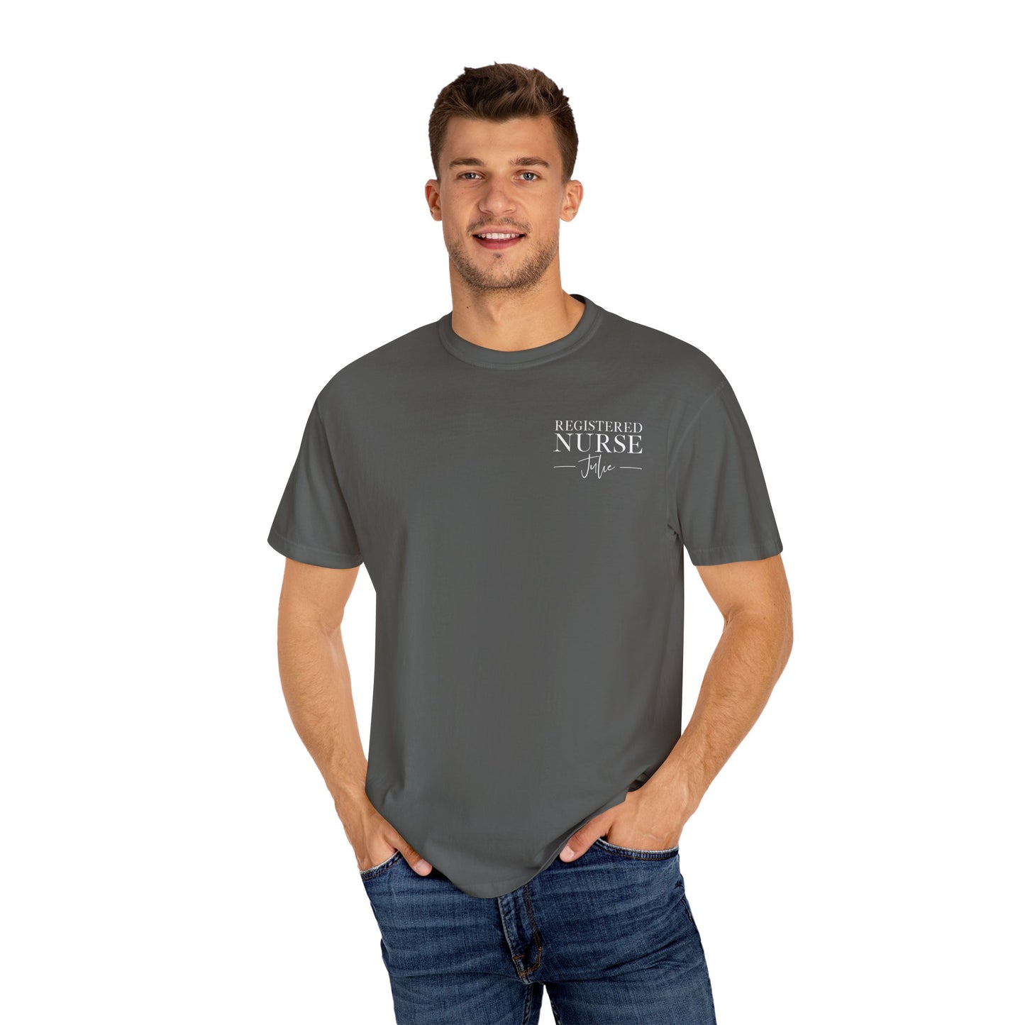 Comfort Colors ® Custom Nurse Shirt, Graduation Gift For Nurse Gifts, Personalized RN Shirt, Nursing Student Tee, Oncology, NICU, PICU, Surgical, Pediatric, Emergency Room, Labor & Delivery, Nurse Gift
