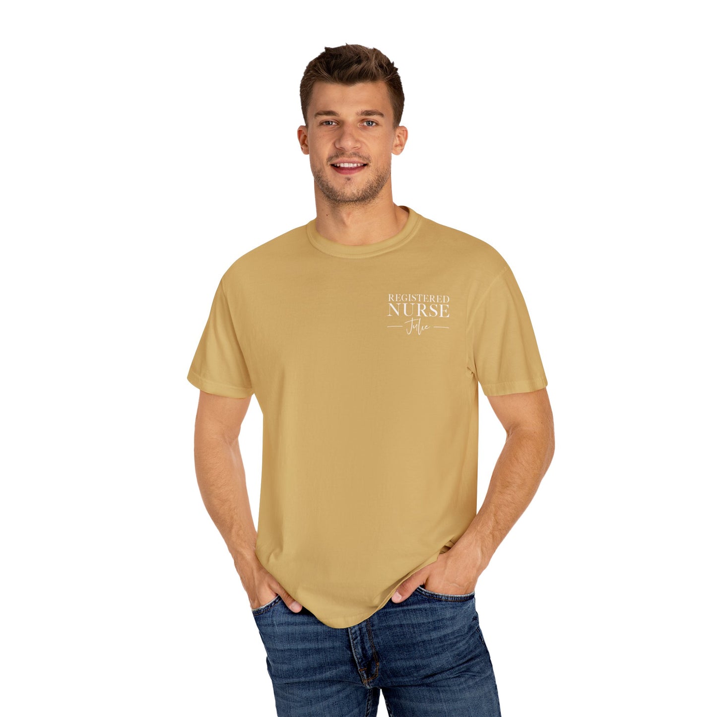 Comfort Colors ® Custom Nurse Shirt, Graduation Gift For Nurse Gifts, Personalized RN Shirt, Nursing Student Tee, Oncology, NICU, PICU, Surgical, Pediatric, Emergency Room, Labor & Delivery, Nurse Gift