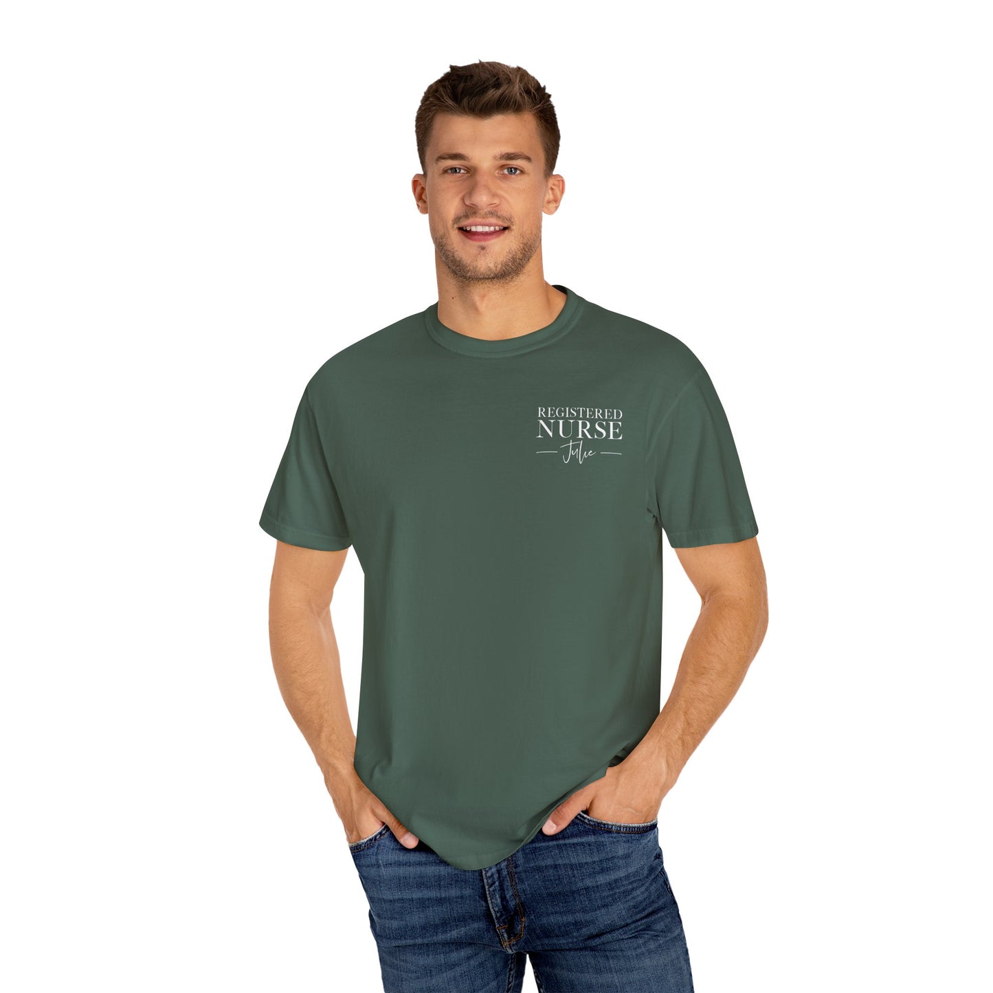 Comfort Colors ® Custom Nurse Shirt, Graduation Gift For Nurse Gifts, Personalized RN Shirt, Nursing Student Tee, Oncology, NICU, PICU, Surgical, Pediatric, Emergency Room, Labor & Delivery, Nurse Gift