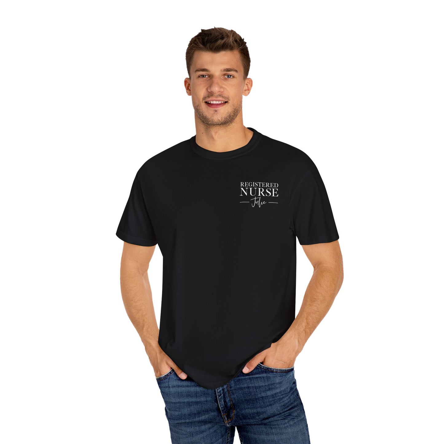 Comfort Colors ® Custom Nurse Shirt, Graduation Gift For Nurse Gifts, Personalized RN Shirt, Nursing Student Tee, Oncology, NICU, PICU, Surgical, Pediatric, Emergency Room, Labor & Delivery, Nurse Gift