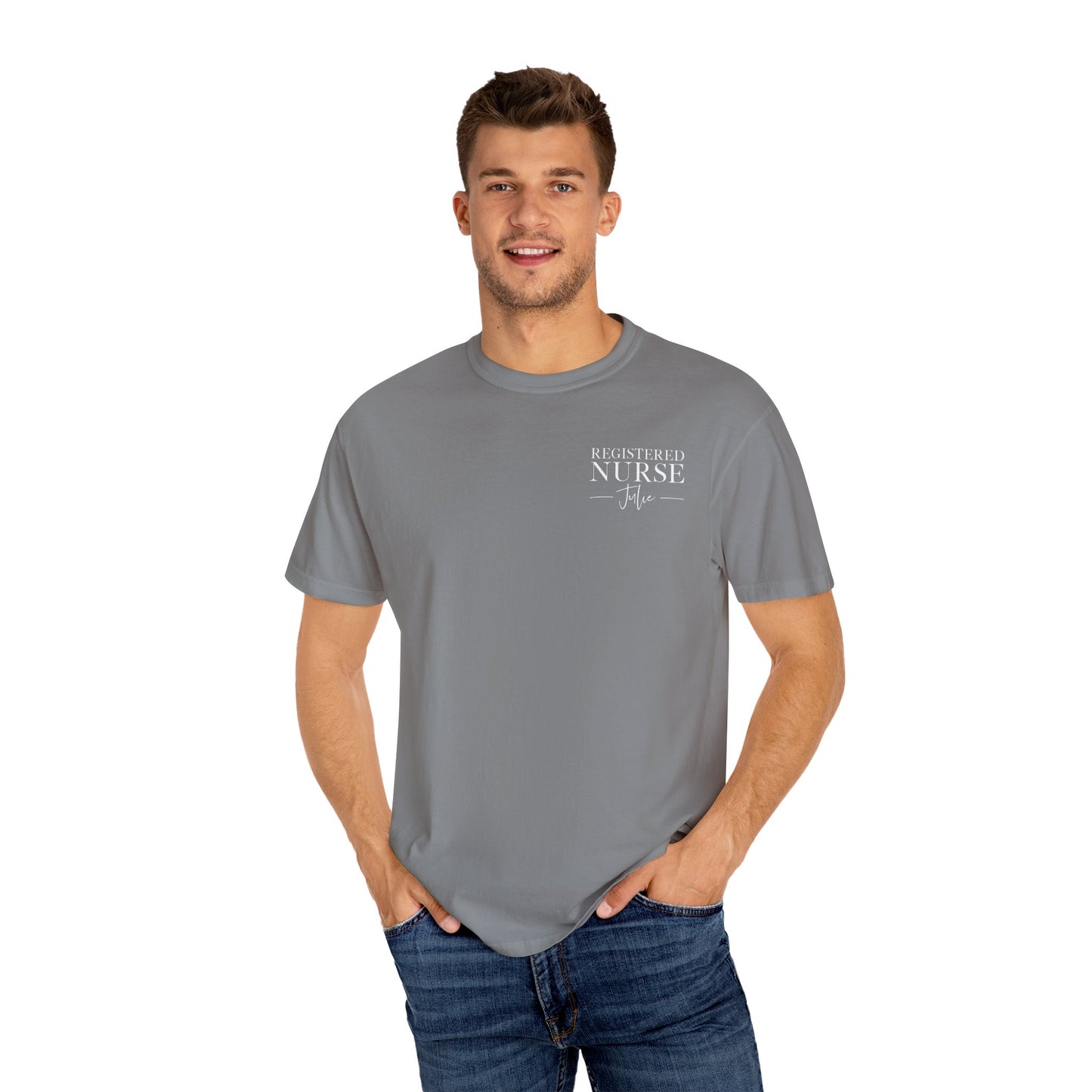 Comfort Colors ® Custom Nurse Shirt, Graduation Gift For Nurse Gifts, Personalized RN Shirt, Nursing Student Tee, Oncology, NICU, PICU, Surgical, Pediatric, Emergency Room, Labor & Delivery, Nurse Gift